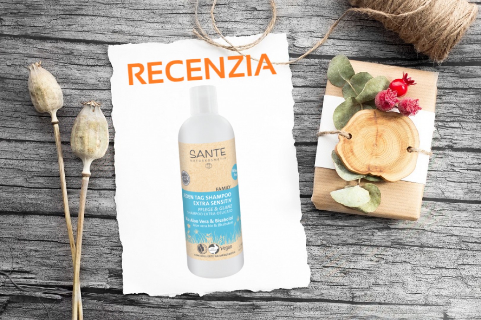 Šampón extra sensitive SANTE  | RECENZIA